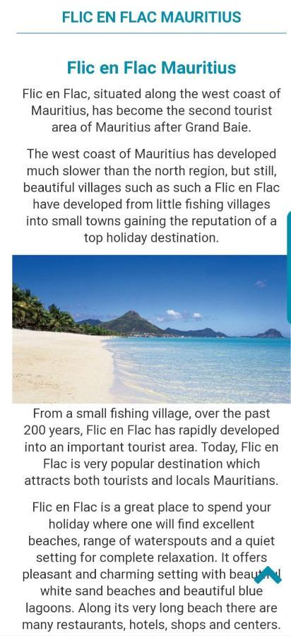 Ssvilla Flic-en-Flacq Kültér fotó